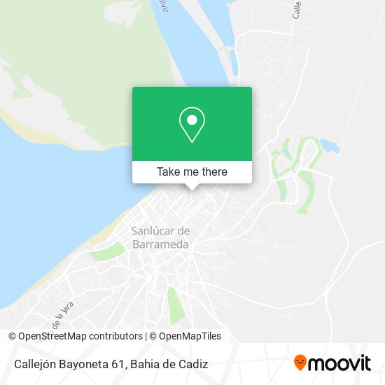 Callejón Bayoneta 61 map