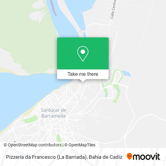 Pizzería da Francesco (La Barriada) map