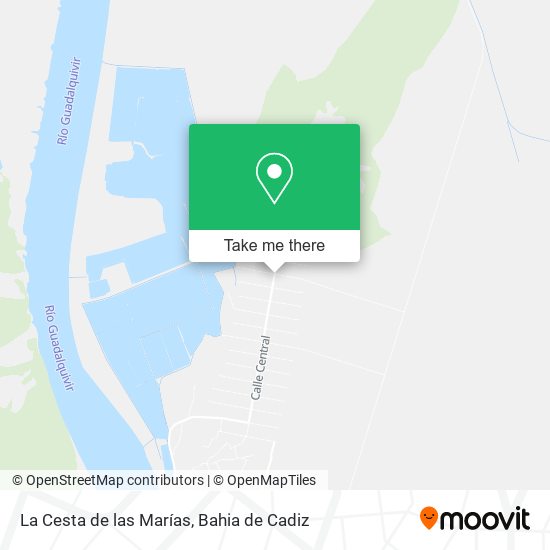 La Cesta de las Marías map