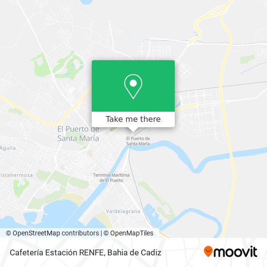 Cafetería Estación RENFE map