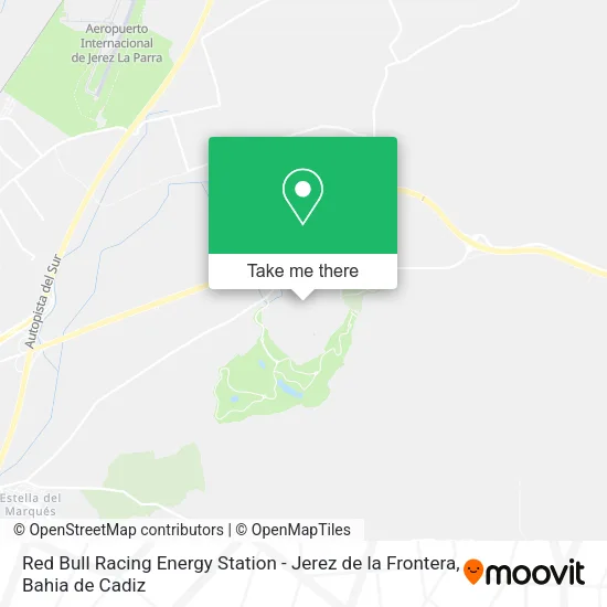 Red Bull Racing Energy Station - Jerez de la Frontera map