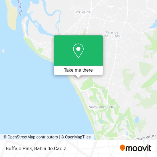 Buffalo Pink map