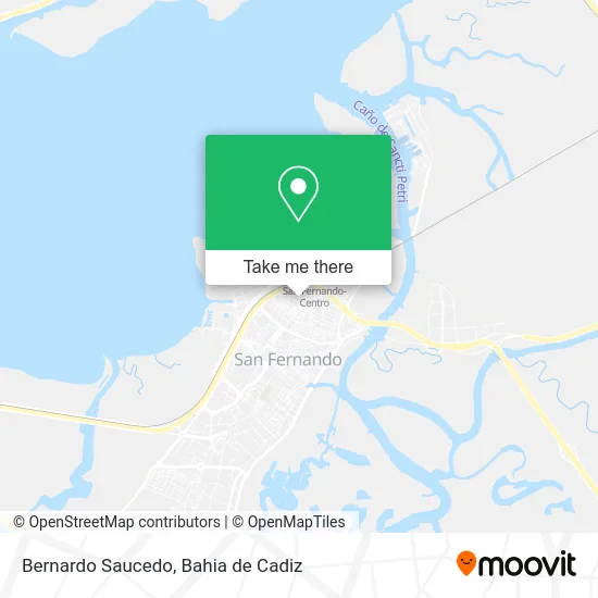 Bernardo Saucedo map