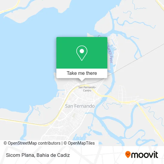 Sicom Plana map