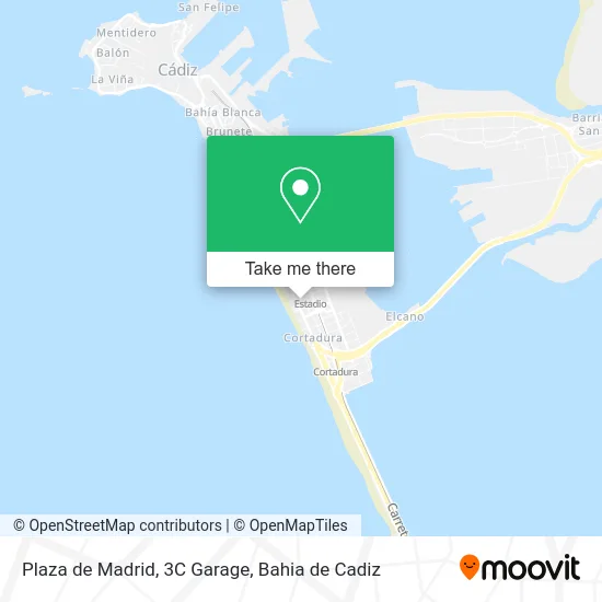 Plaza de Madrid, 3C Garage map
