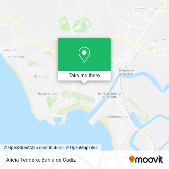 Alicia Tendero map