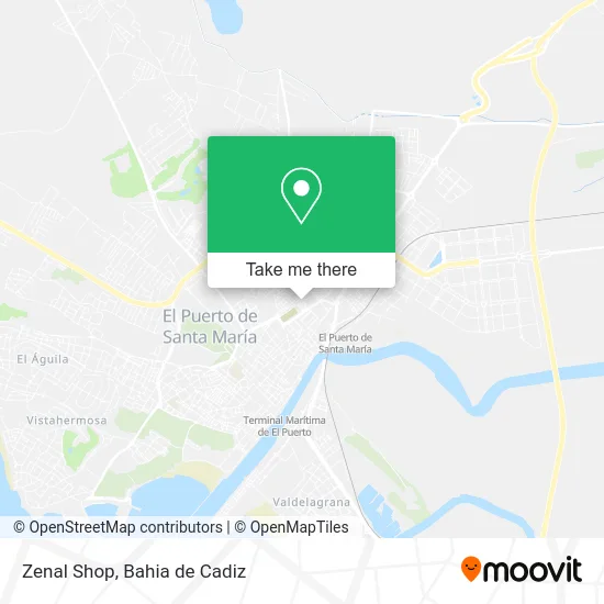 Zenal Shop map