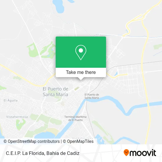 C.E.I.P. La Florida map