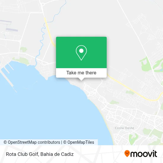 Rota Club Golf map