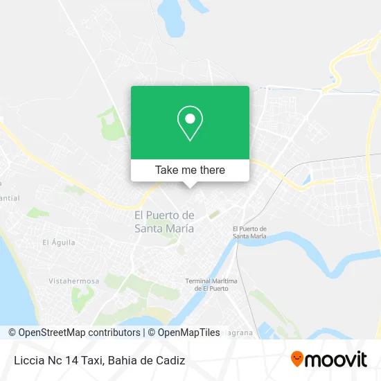 Liccia Nc 14 Taxi map