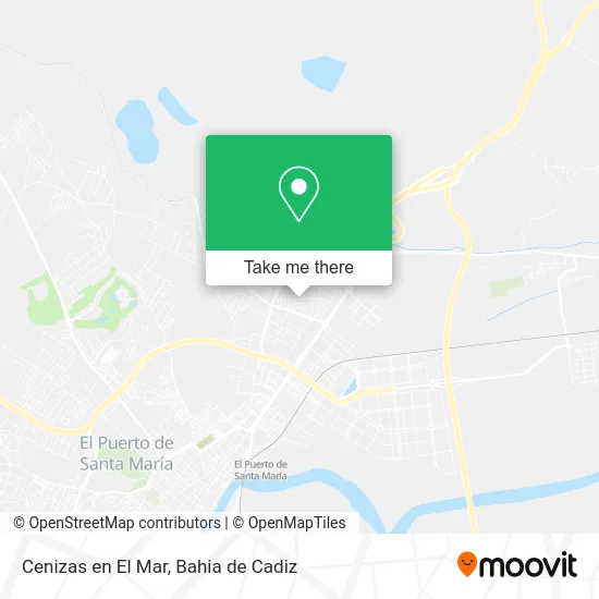 Cenizas en El Mar map