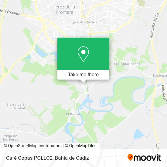 Café Copas POLLO2 map