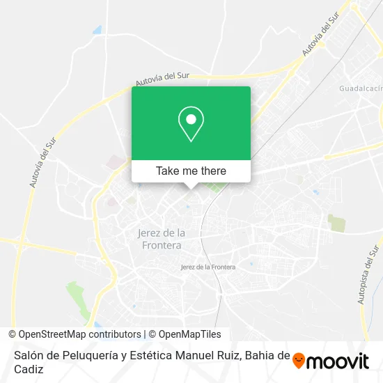 Salón de Peluquería y Estética Manuel Ruiz map