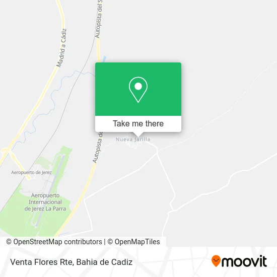 Venta Flores Rte map