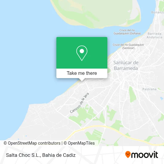 Salta Choc S.L. map