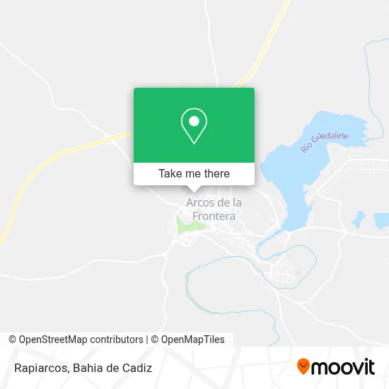 Rapiarcos map