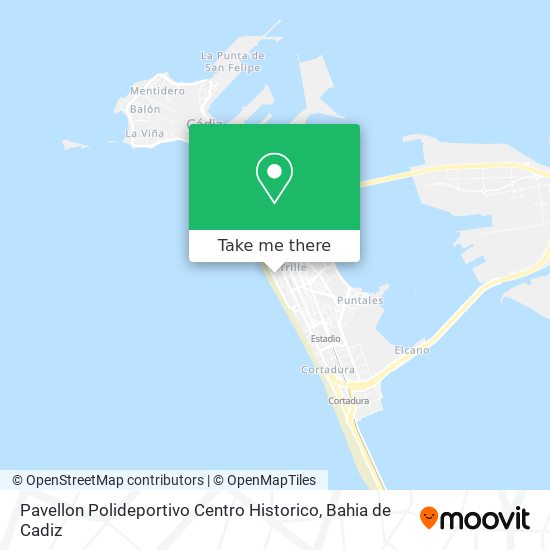 Pavellon Polideportivo Centro Historico map