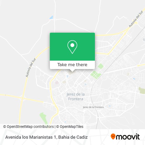 Avenida los Marianistas 1 map