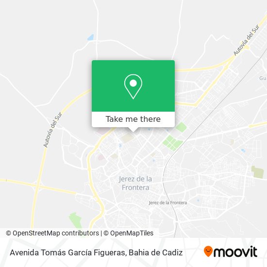 mapa Avenida Tomás García Figueras