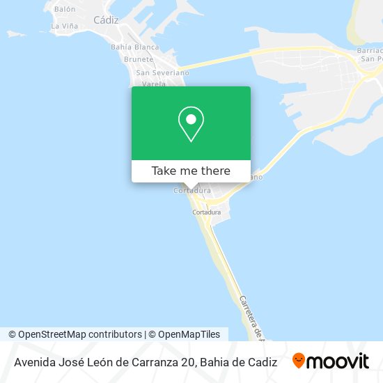 Avenida José León de Carranza 20 map