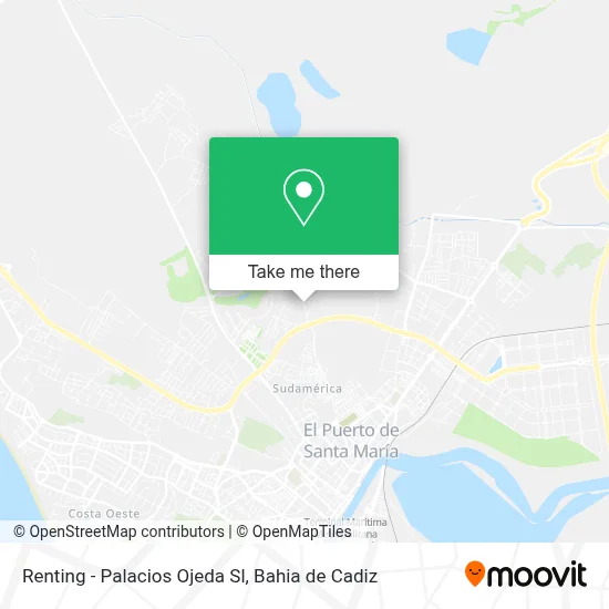 Renting - Palacios Ojeda Sl map