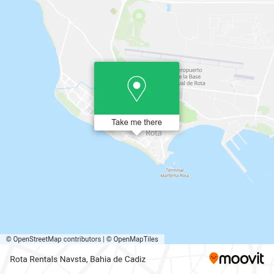 Rota Rentals Navsta map