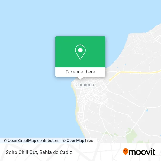 Soho Chill Out map