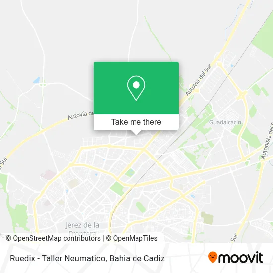 Ruedix - Taller Neumatico map