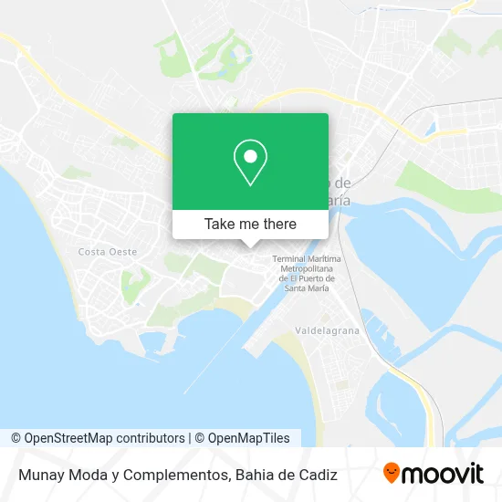 Munay Moda y Complementos map