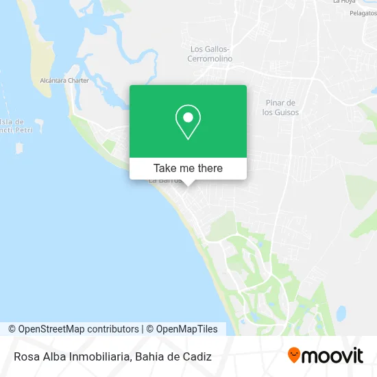 Rosa Alba Inmobiliaria map