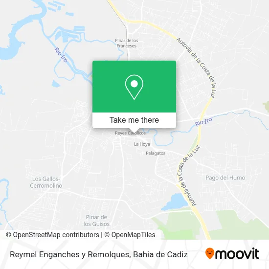 Reymel Enganches y Remolques map