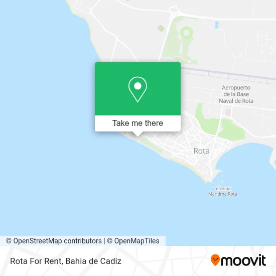 Rota For Rent map
