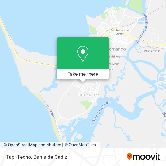 Tapi-Techo map