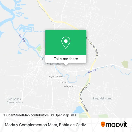 Moda y Complementos Mara map