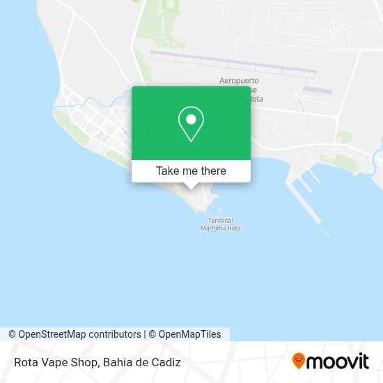 Rota Vape Shop map