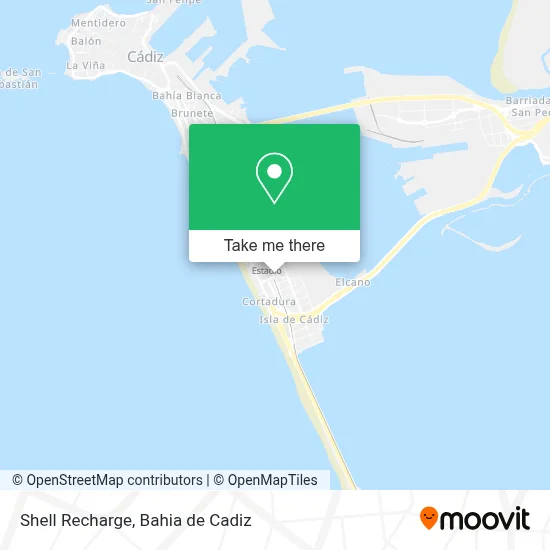 Shell Recharge map