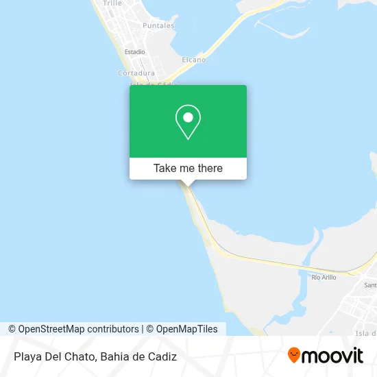 Playa Del Chato map