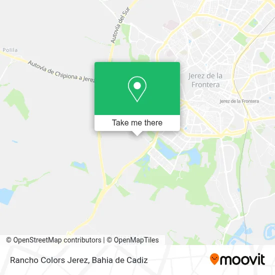 Rancho Colors Jerez map