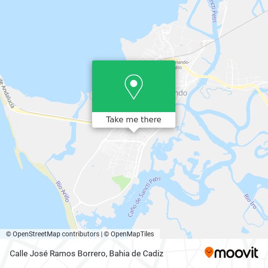 Calle José Ramos Borrero map