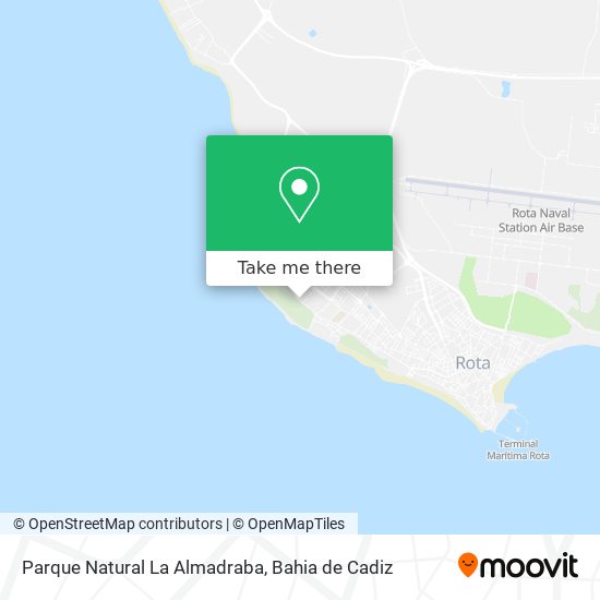 Parque Natural La Almadraba map