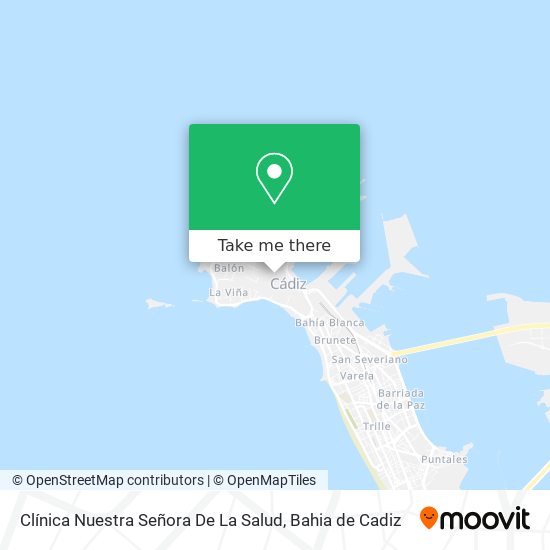 Clínica Nuestra Señora De La Salud map
