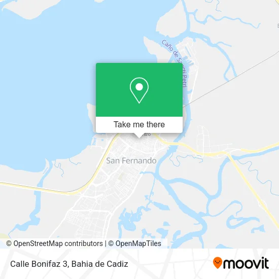 Calle Bonifaz 3 map