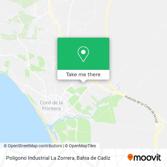 Polígono Industrial La Zorrera map