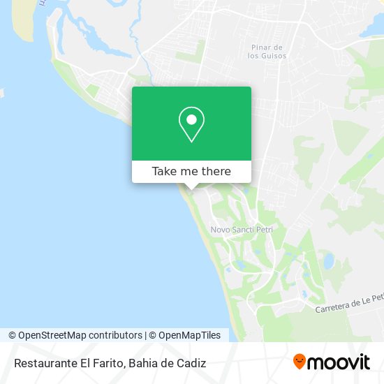 Restaurante El Farito map