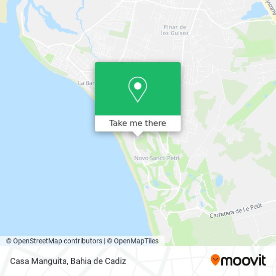 mapa Casa Manguita