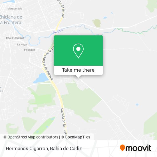 Hermanos Cigarrón map