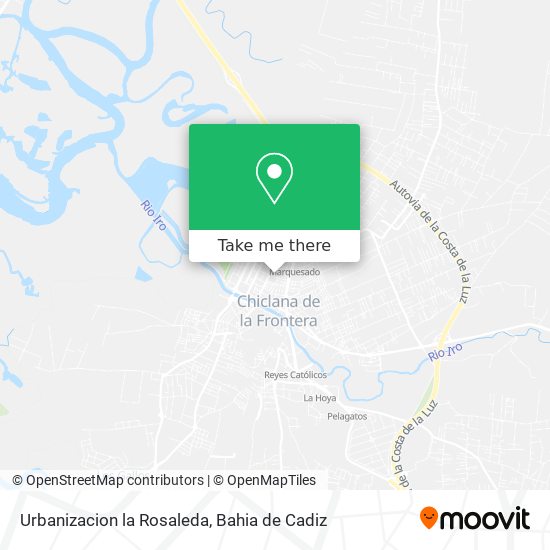 Urbanizacion la Rosaleda map