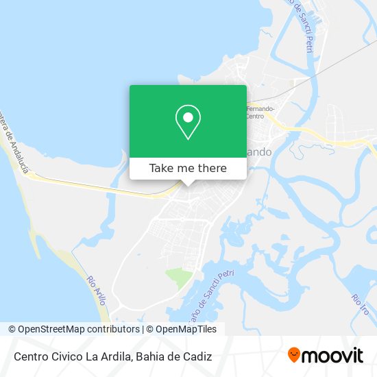 Centro Civico La Ardila map