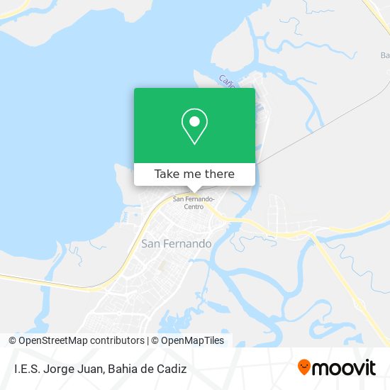 I.E.S. Jorge Juan map