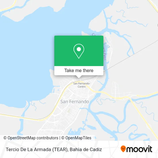 Tercio De La Armada (TEAR) map